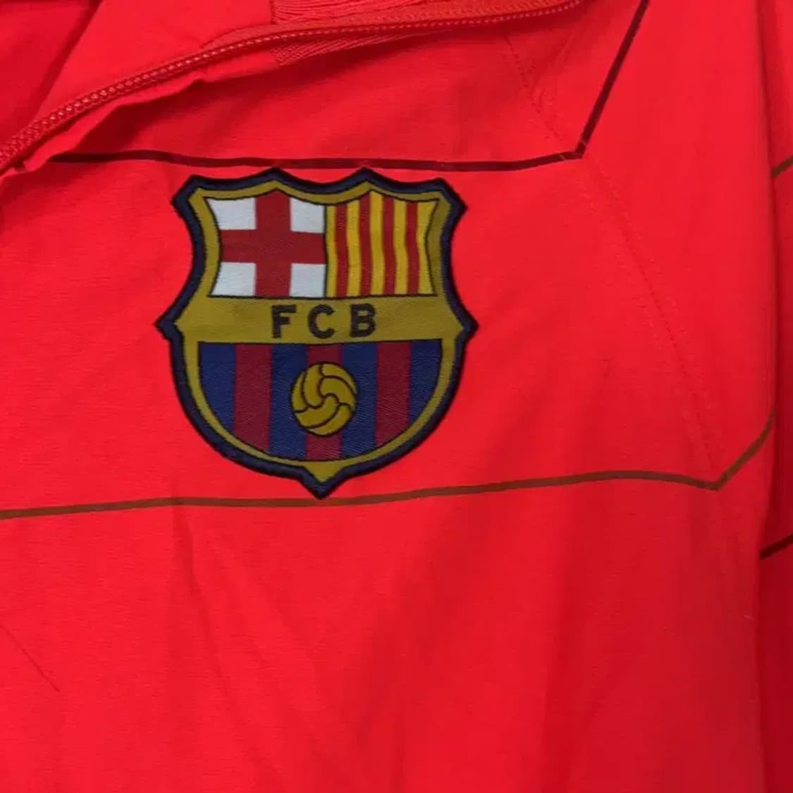 나이키 바르셀로나 코랄 트랙탑 집업 저지 S 상품이미지3