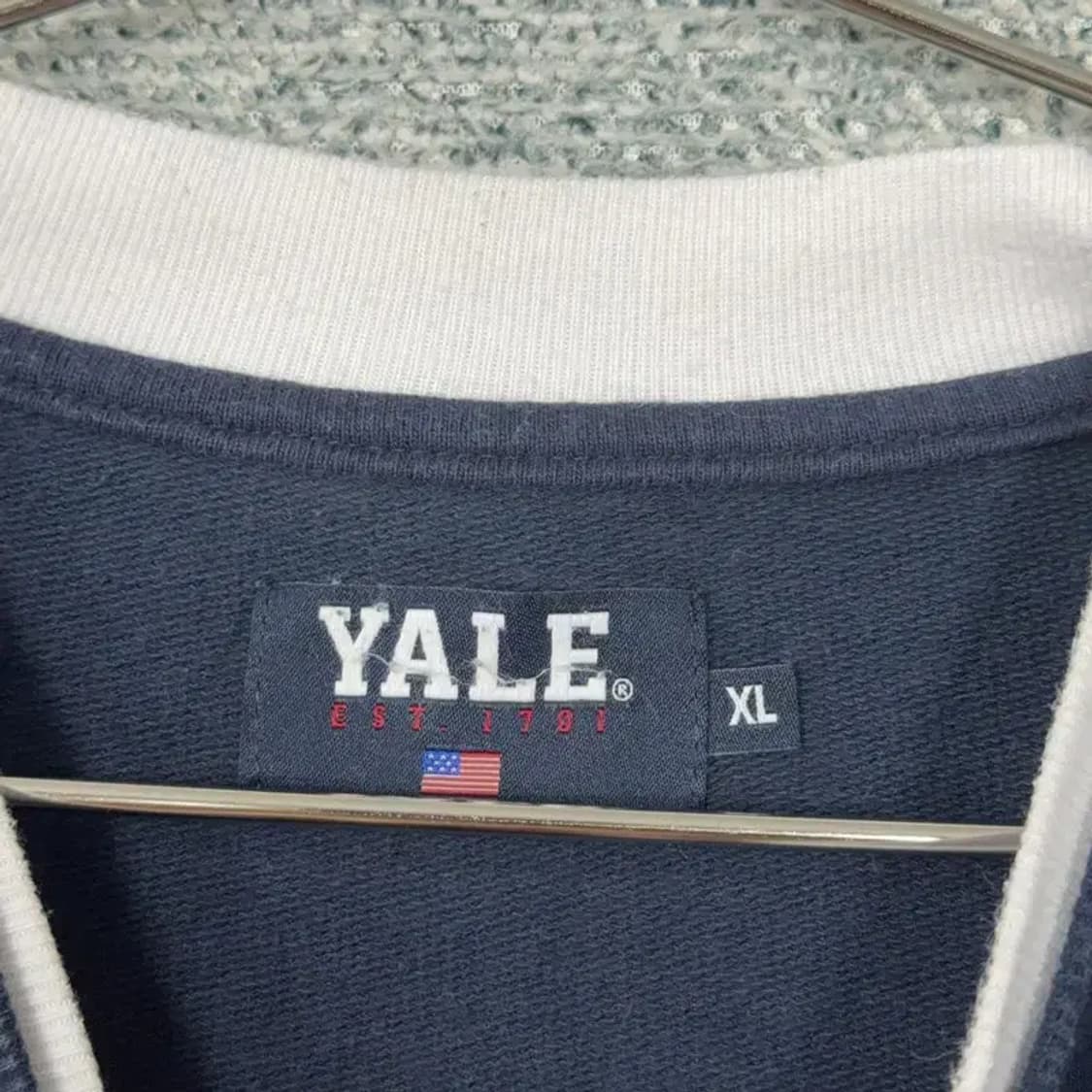 예일 로고 맨투맨 XL 상품이미지5