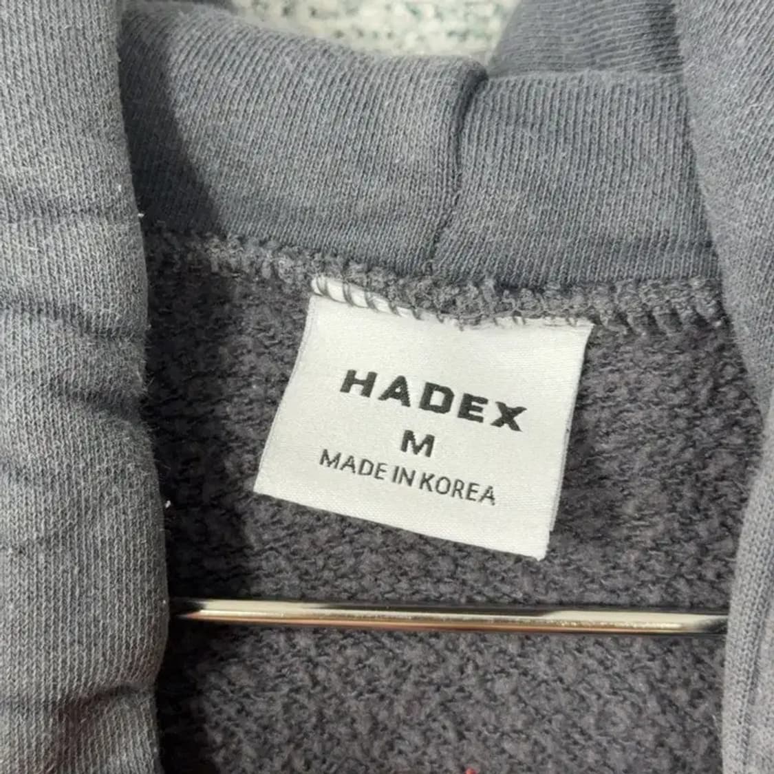 하덱스 로고 오버핏 후드티 M 상품이미지6