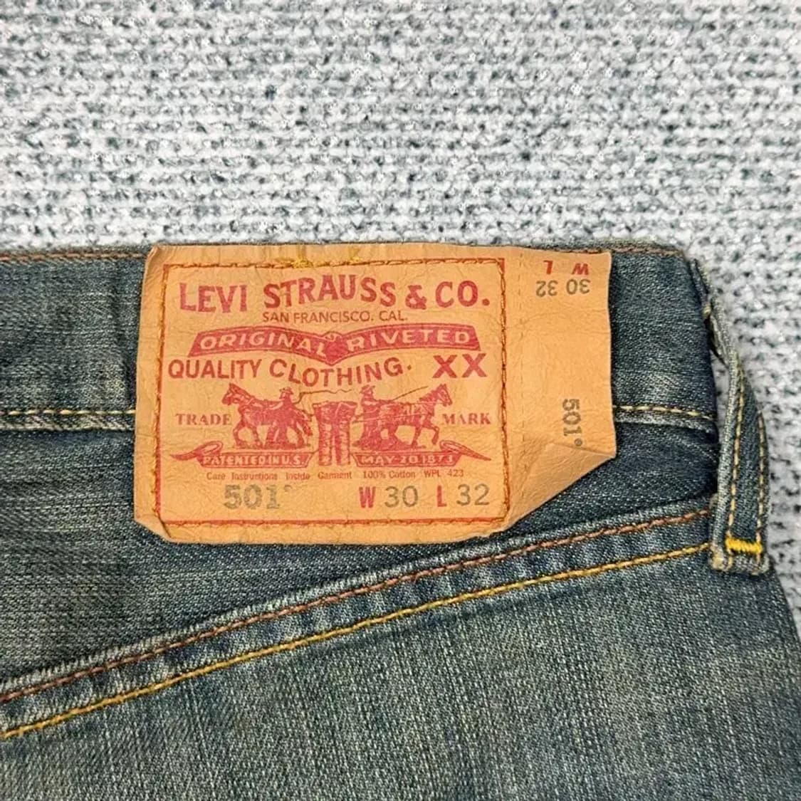 리바이스 501 빈티지 데님팬츠 30 32 상품이미지6