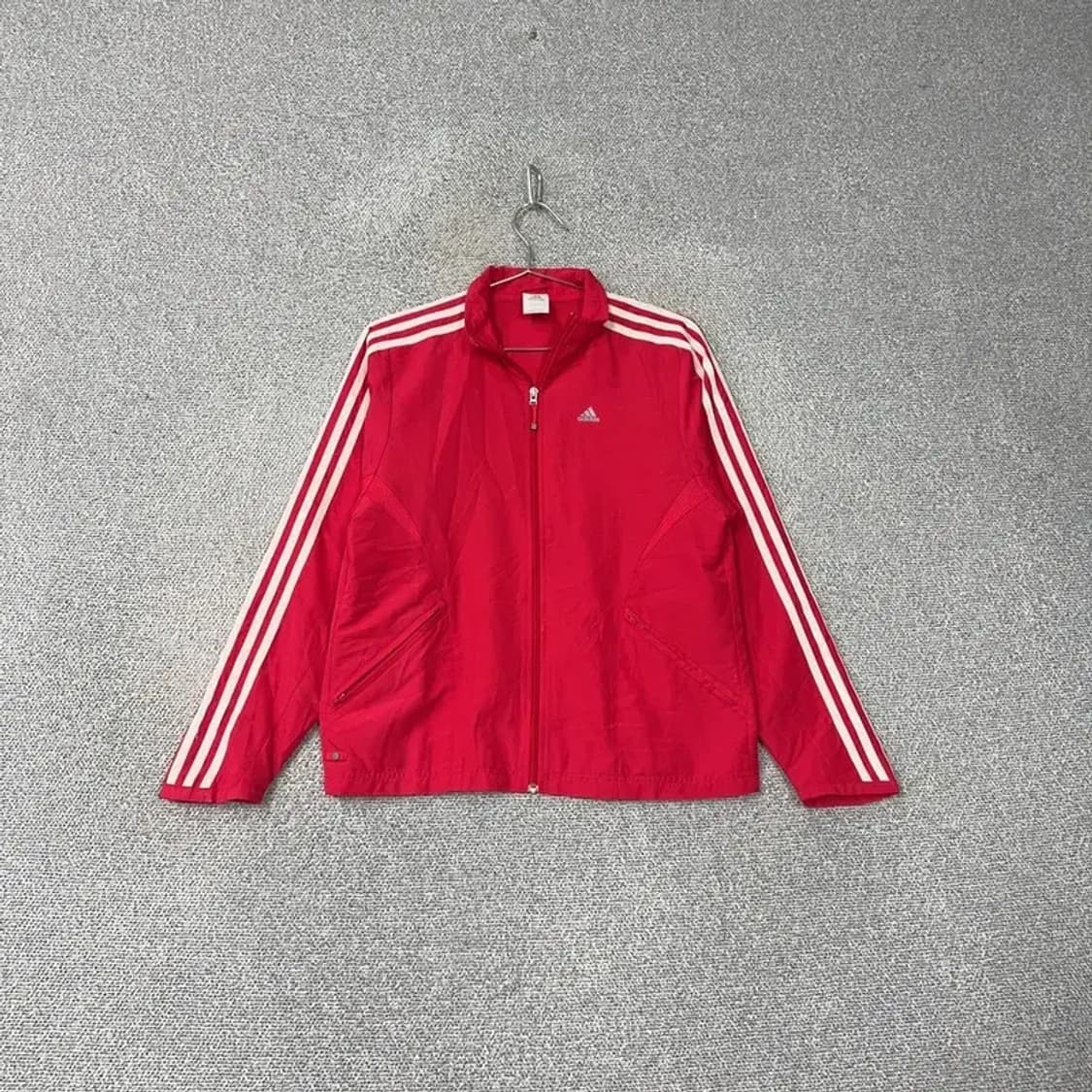 아디다스 삼선 레드 바람막이 90 상품이미지1