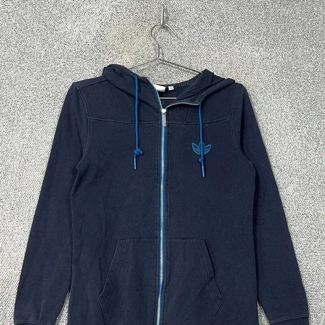 아디다스 빈티지 로고 후드집업 100 상품이미지3