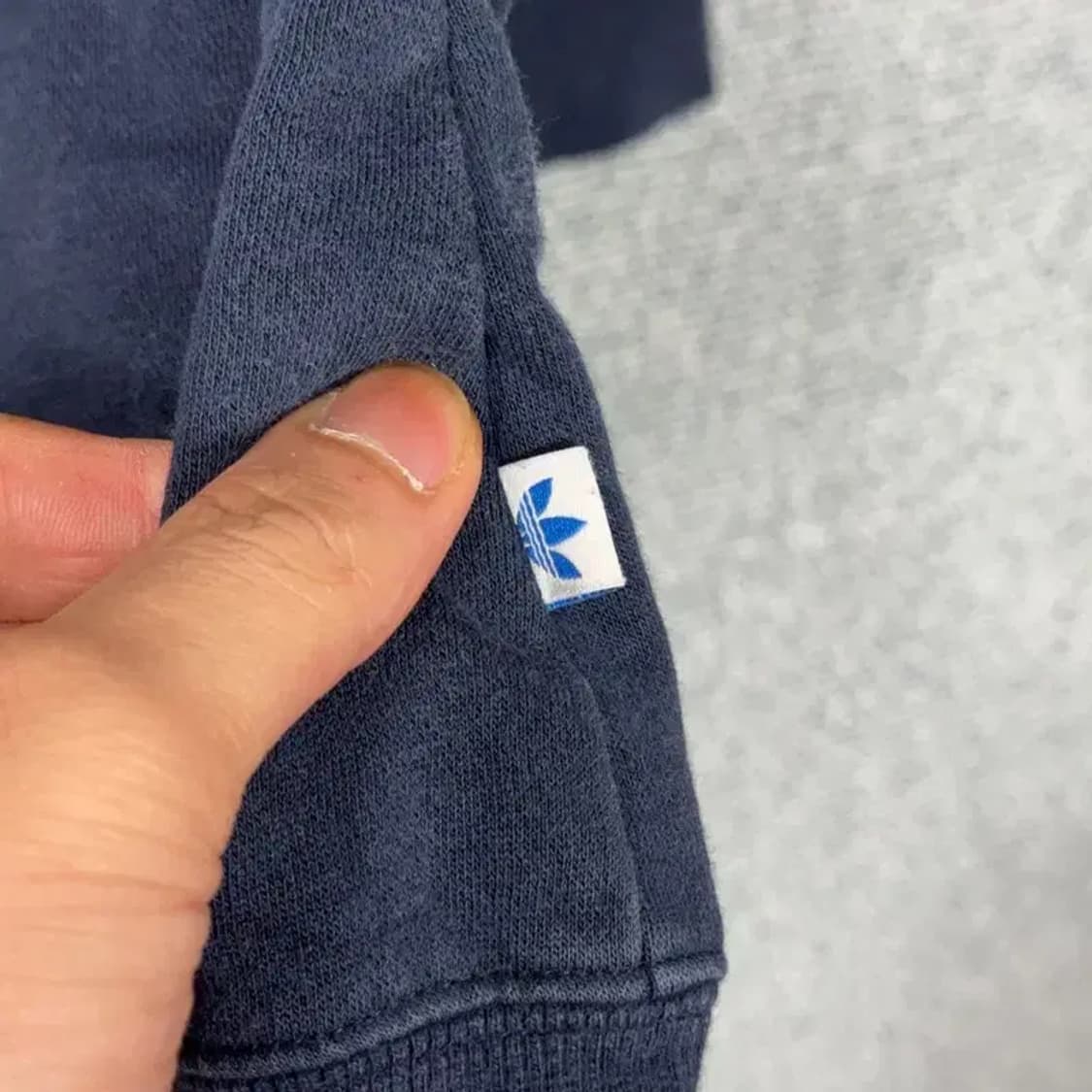 아디다스 빈티지 로고 후드집업 100 상품이미지5