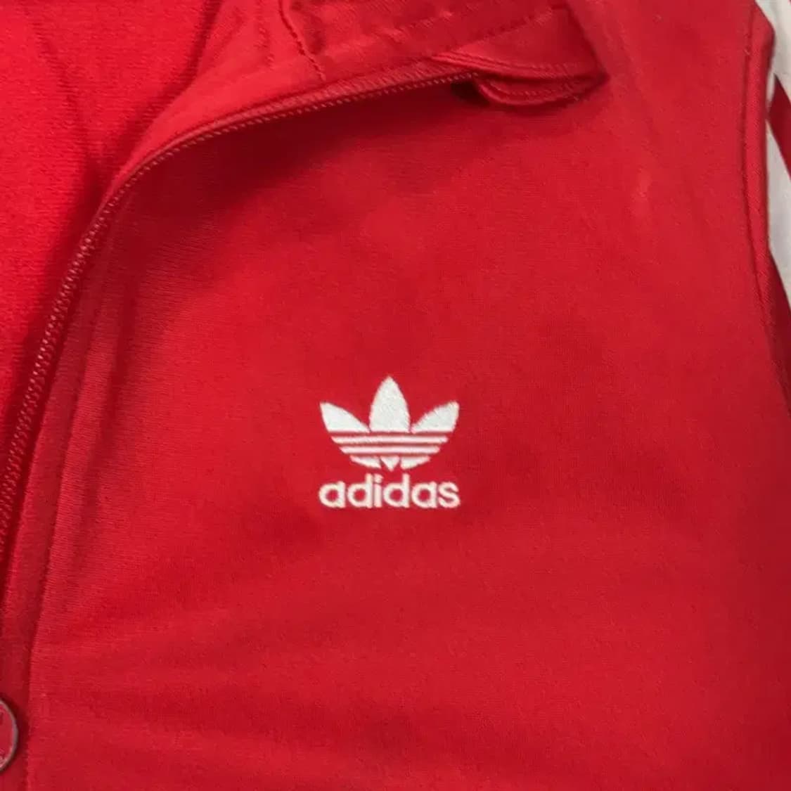 아디다스 파이어버드 레드 트랙탑 저지 XS 상품이미지3