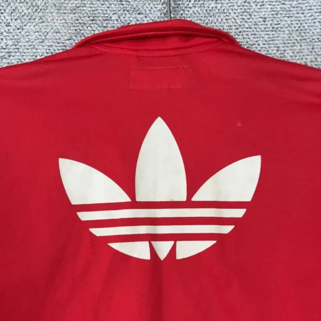 아디다스 파이어버드 레드 트랙탑 저지 XS 상품이미지5