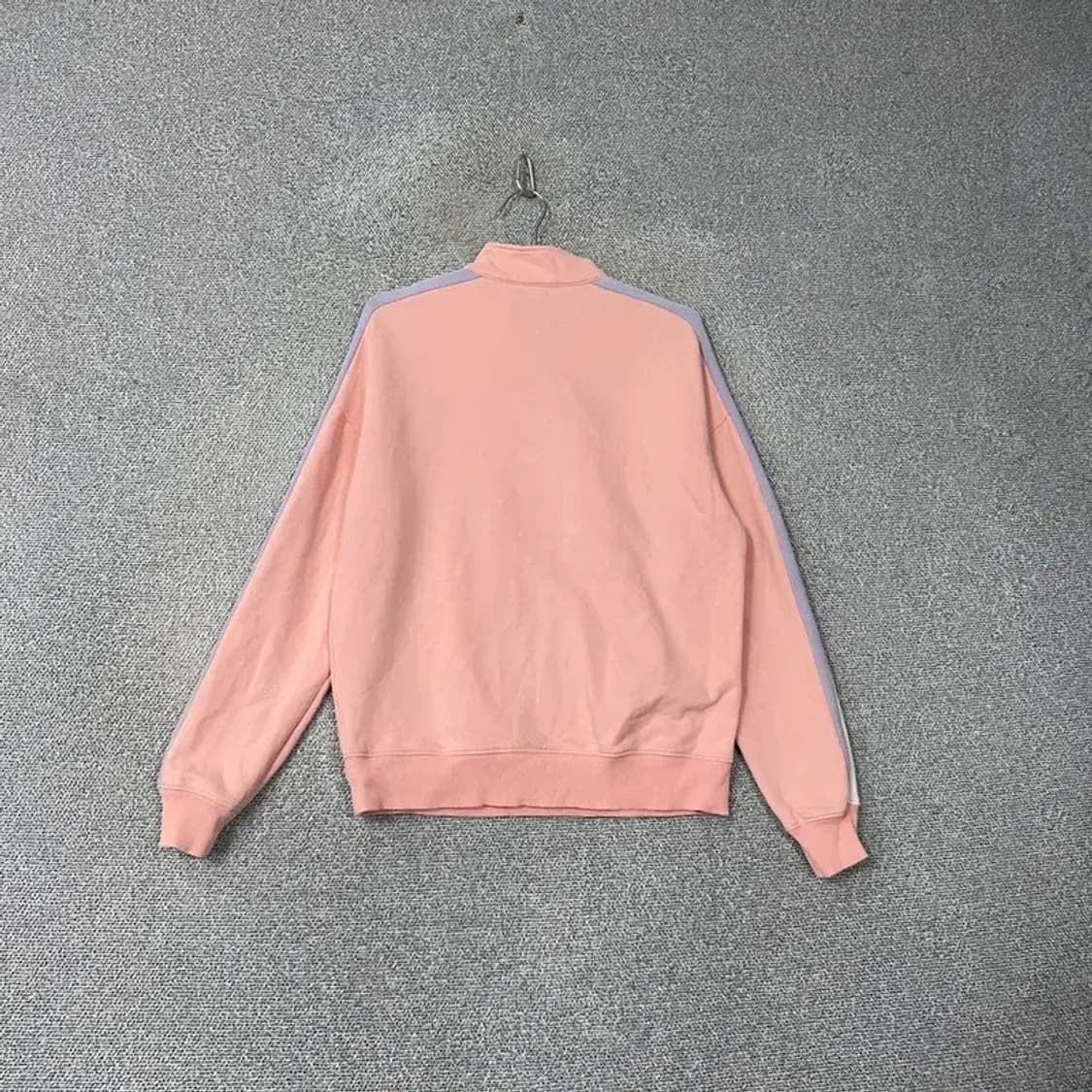 후아유 연핑크 사이드라인 반집업 맨투맨 XS 상품이미지2