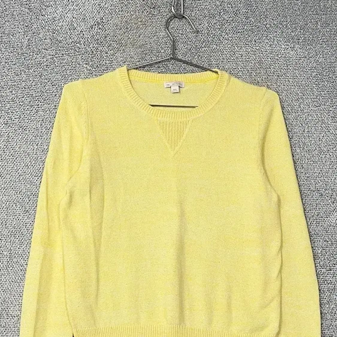 갭 옐로우 니트 XS 상품이미지3