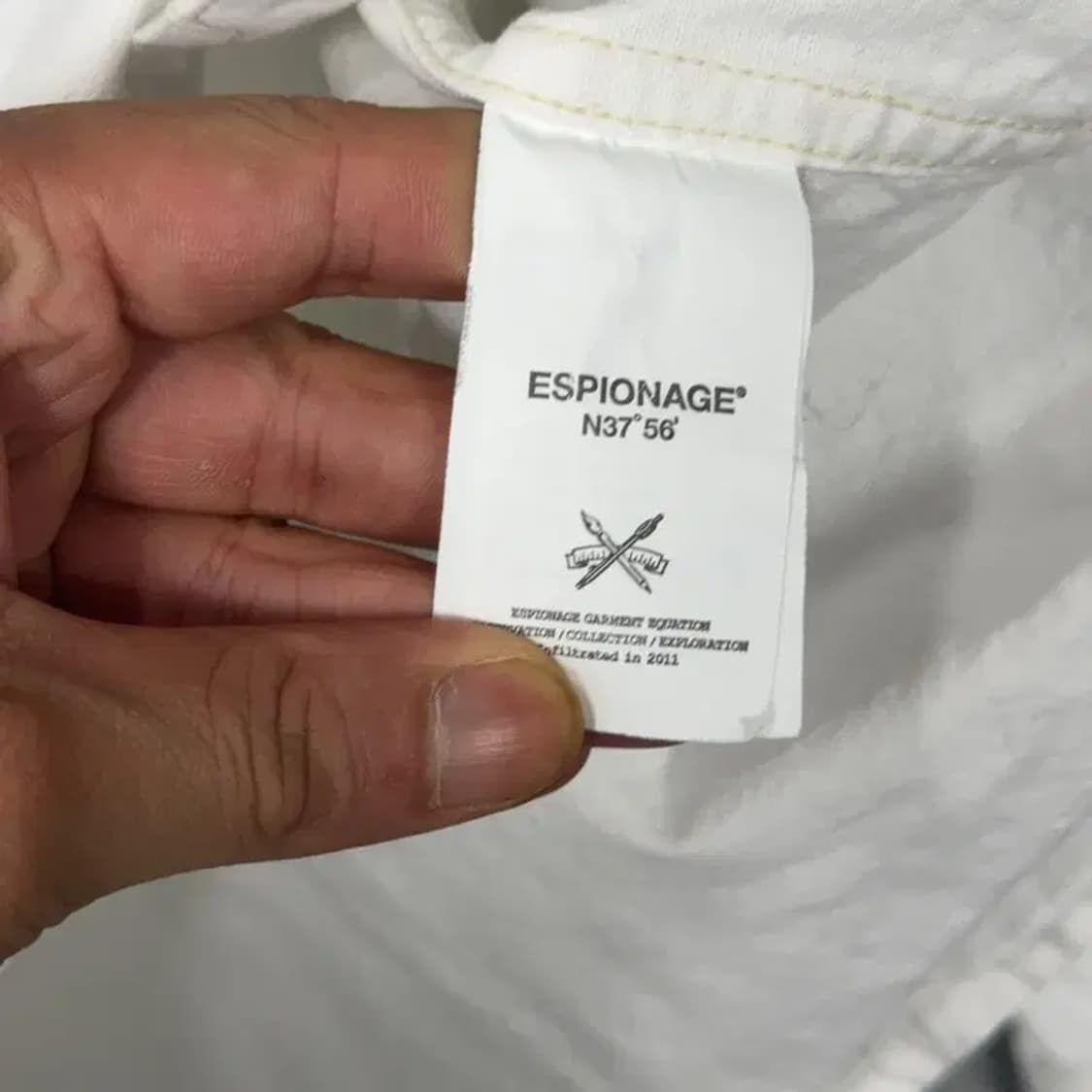 에스피오나지 웨스턴 스티치 코튼 셔츠 자켓 M 상품이미지5