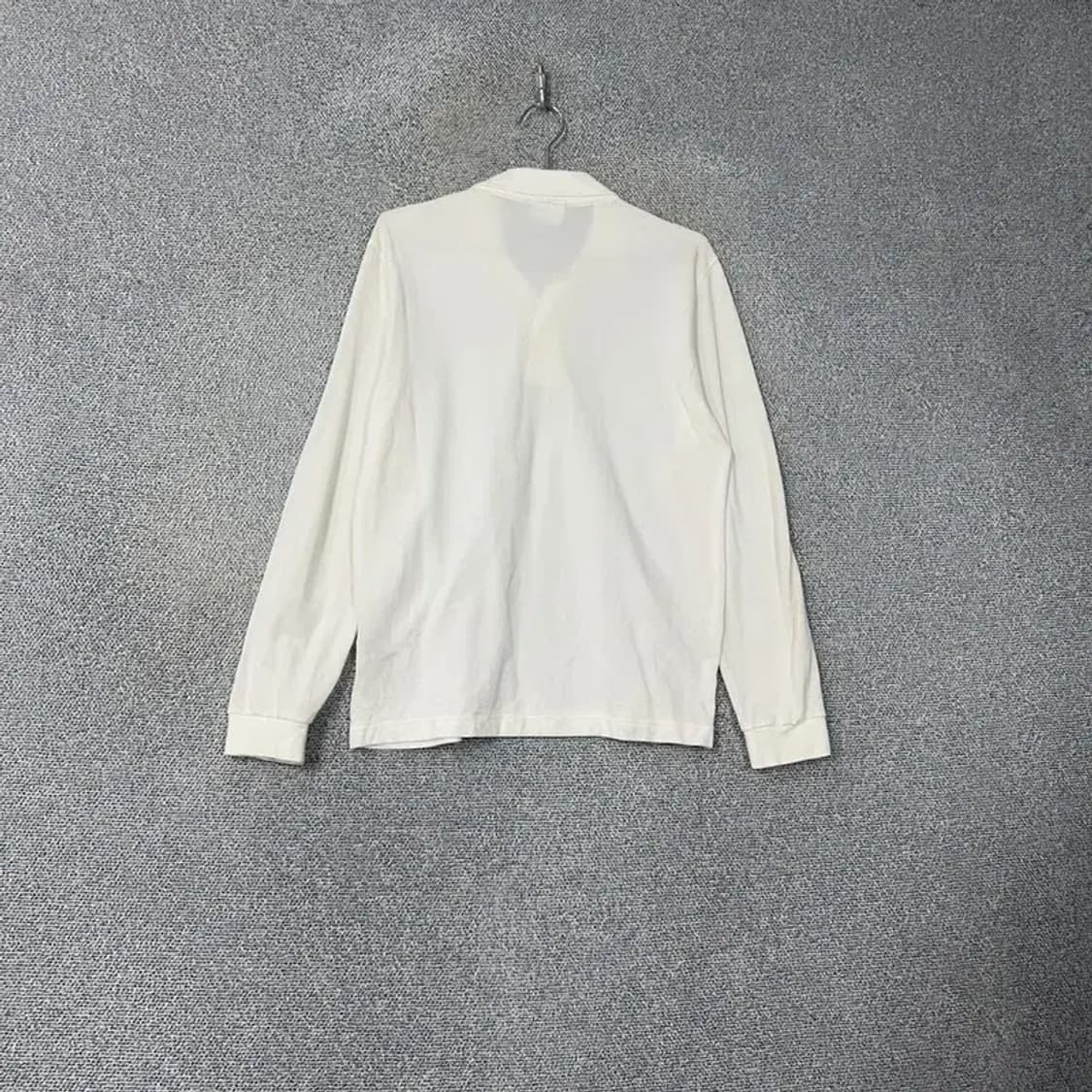 라코스테 화이트 로고 카라티 95 상품이미지2