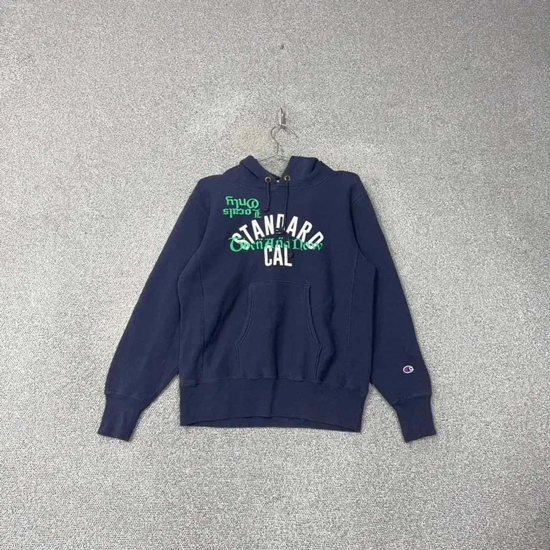 챔피온 리버스위브 프린팅 후드티 M 상품이미지1