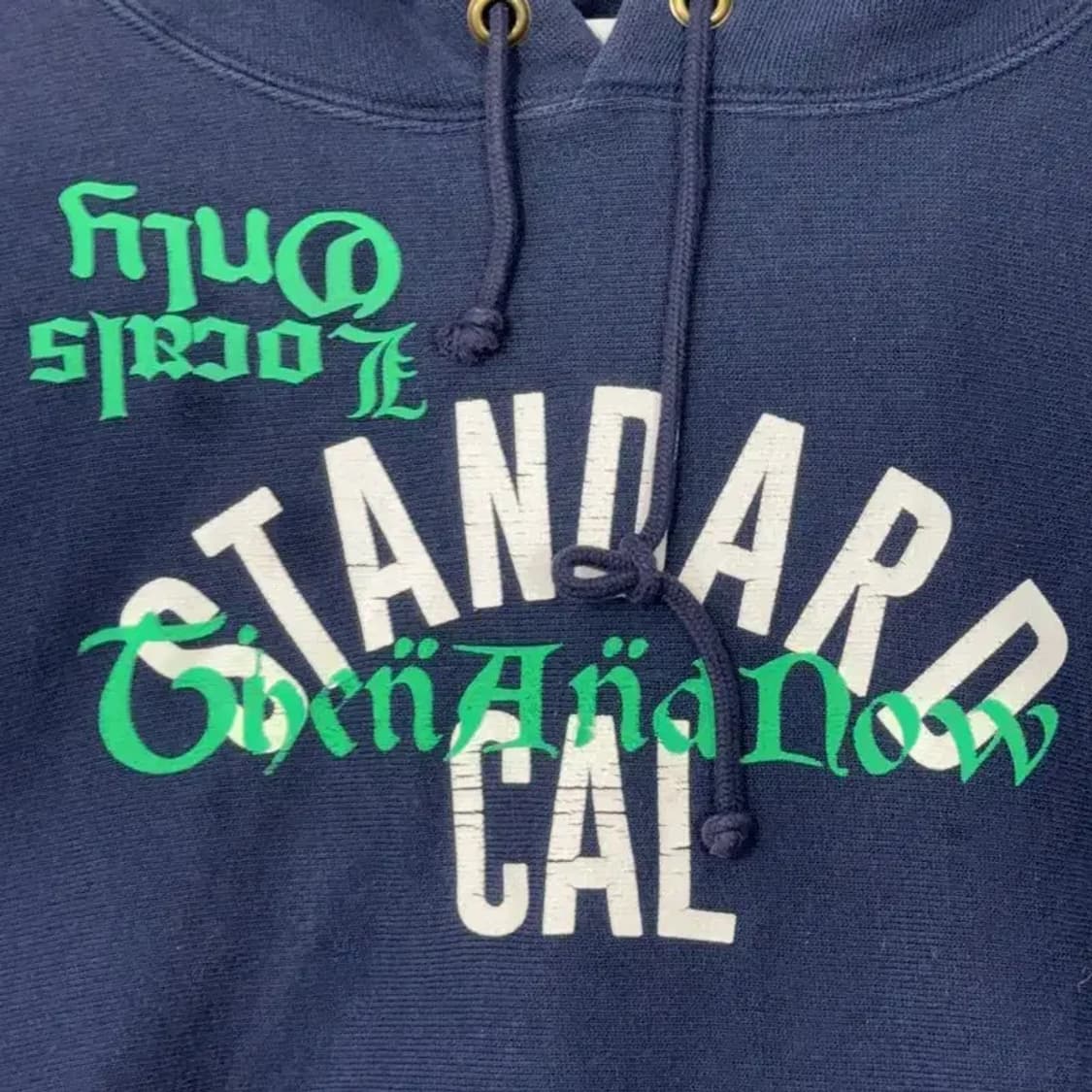 챔피온 리버스위브 프린팅 후드티 M 상품이미지4