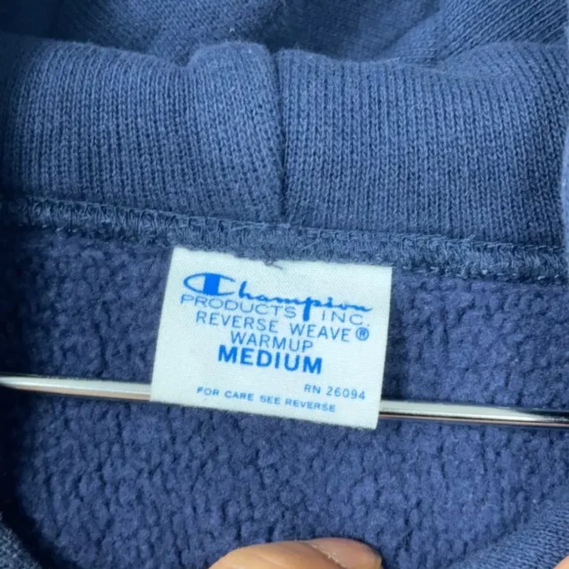 챔피온 리버스위브 프린팅 후드티 M 상품이미지5