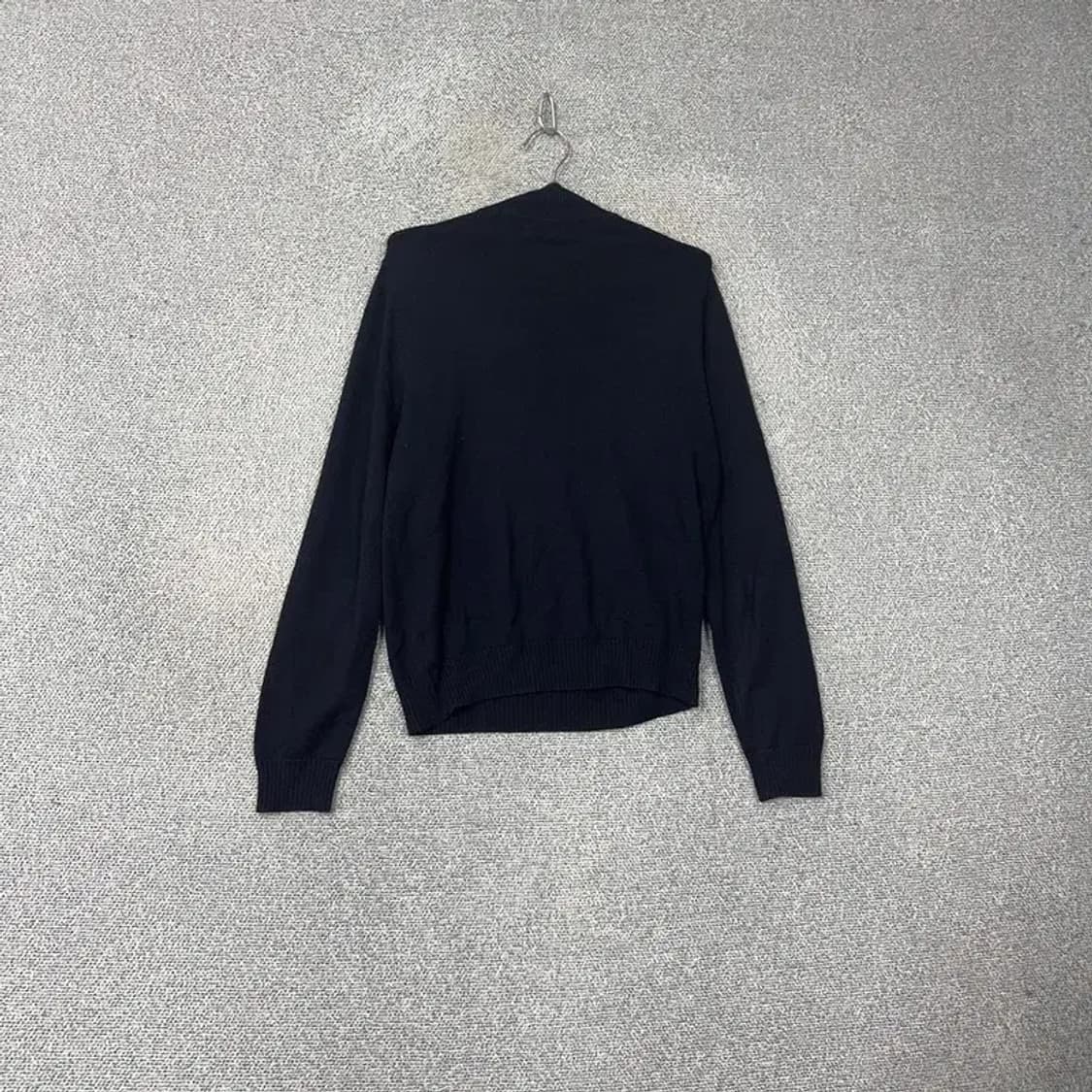 브룩스브라더스 메리노울 반집업 네이비 니트 S 상품이미지2