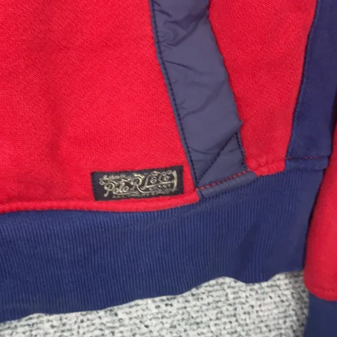 폴로 빈티지 멀티컬러 후드 집업 자켓 S 상품이미지5