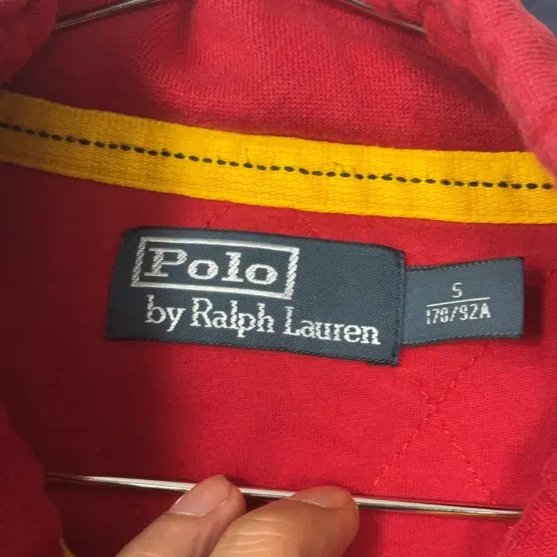 폴로 빈티지 멀티컬러 후드 집업 자켓 S 상품이미지6