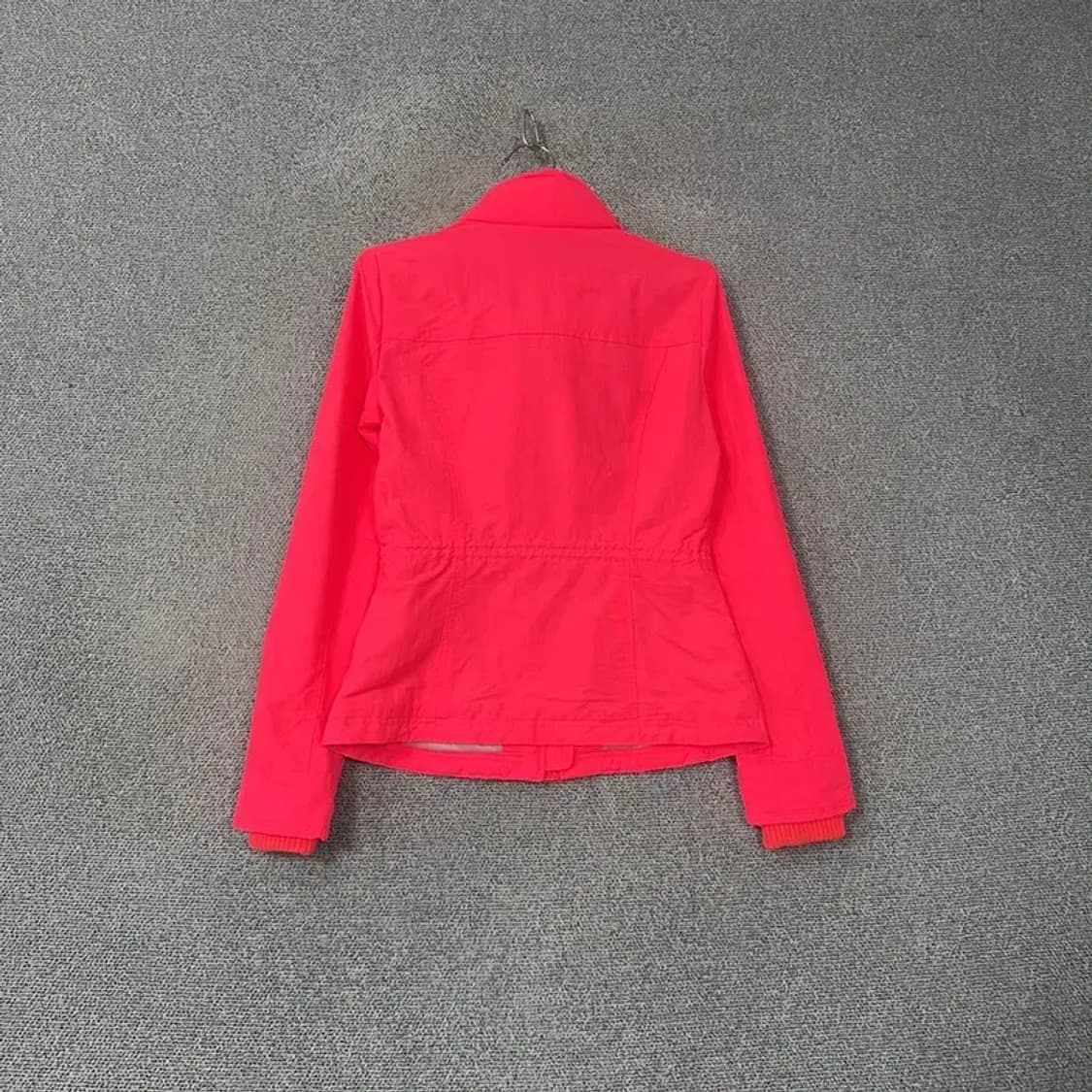 아베크롬비 핑크 형광 로고 바람막이 자켓 S 상품이미지2