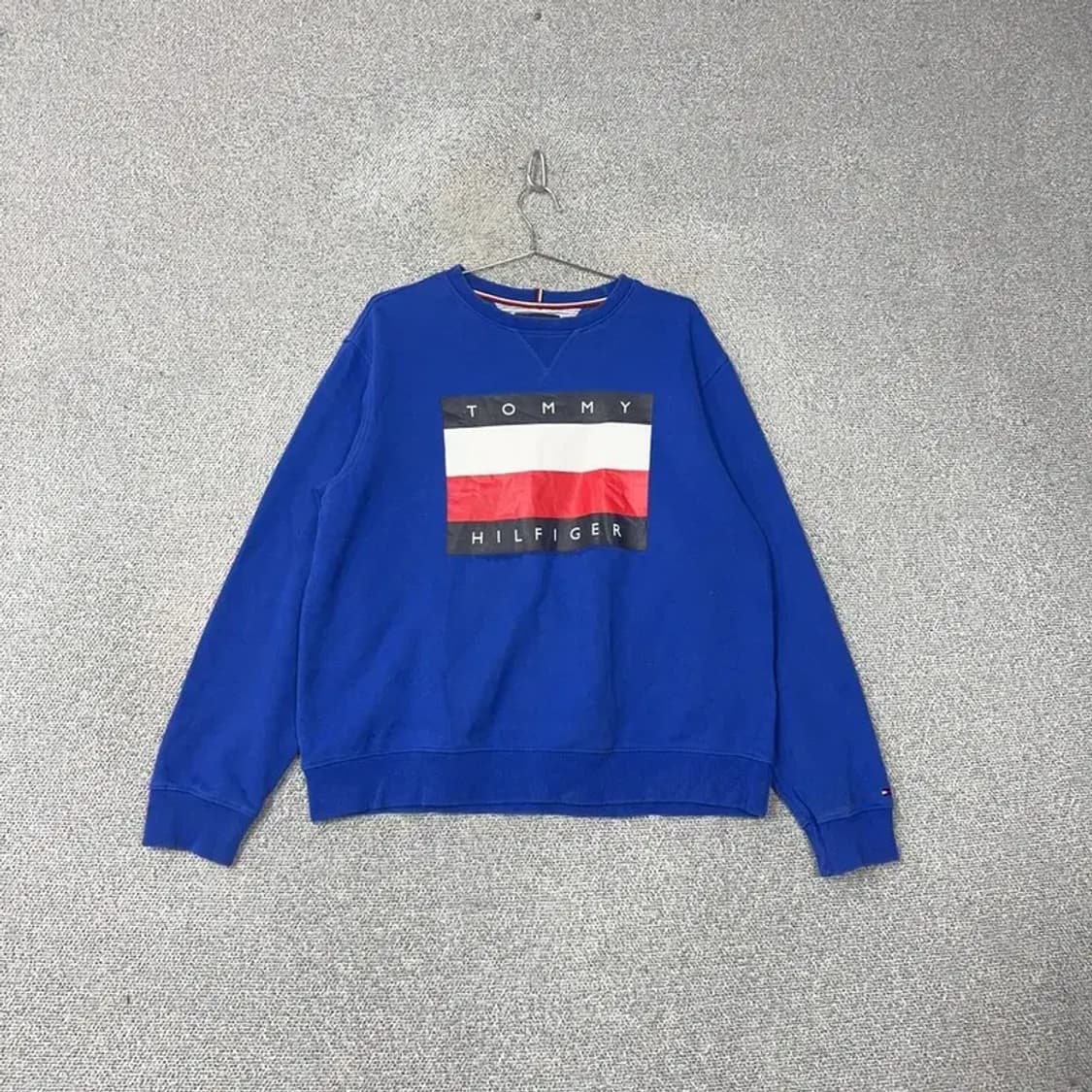 타미힐피거 프린팅 빅로고 맨투맨 XL 상품이미지1