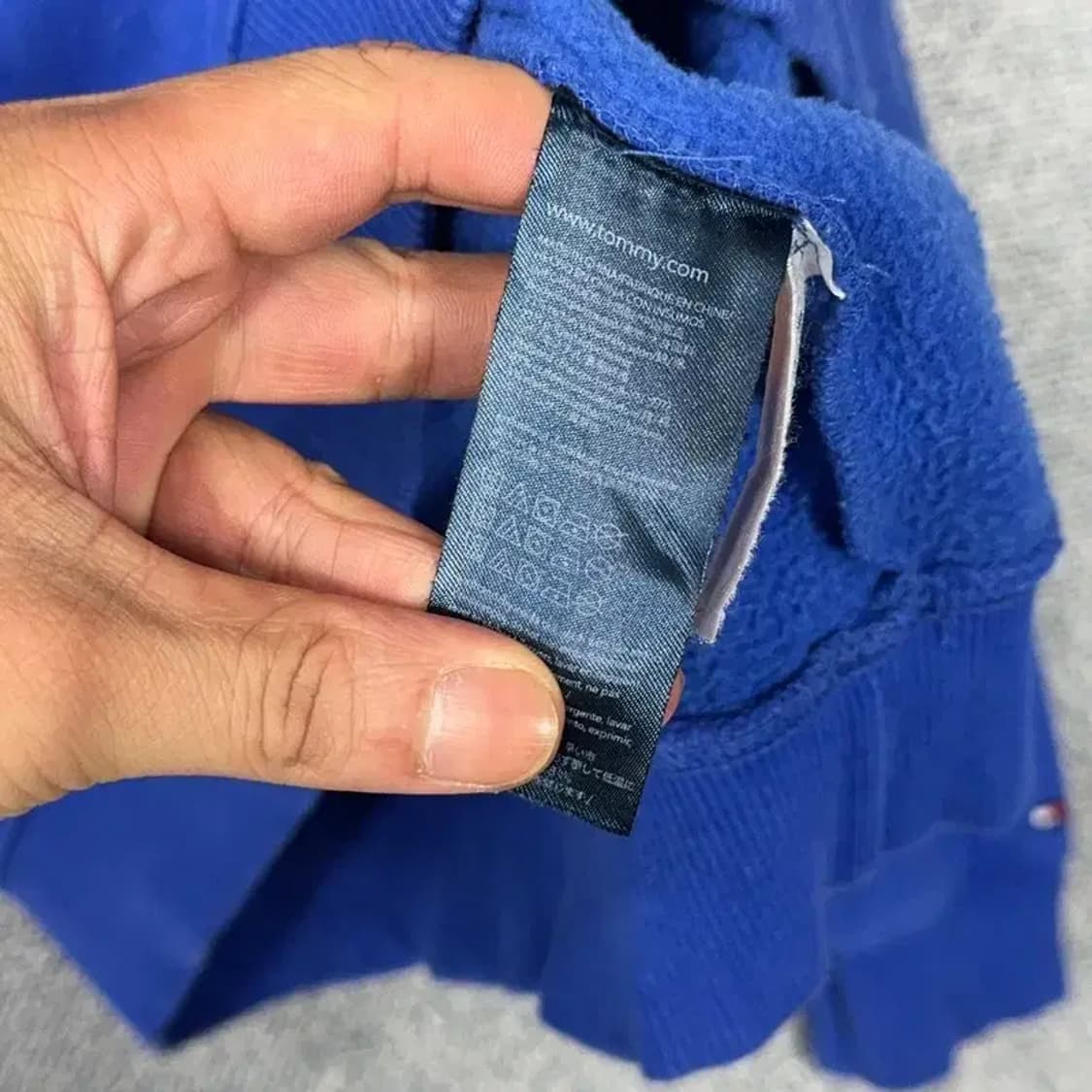 타미힐피거 프린팅 빅로고 맨투맨 XL 상품이미지5