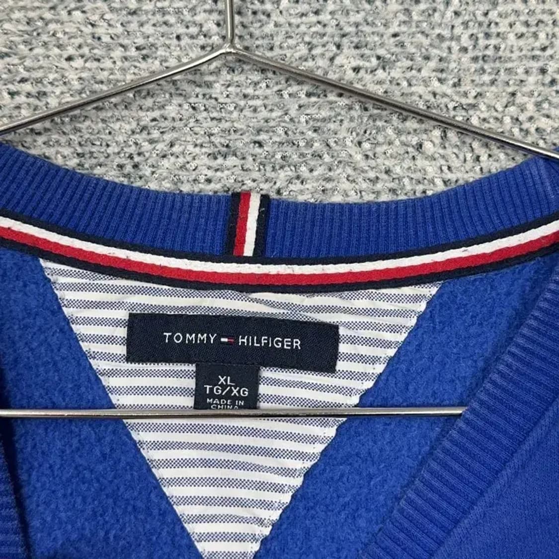 타미힐피거 프린팅 빅로고 맨투맨 XL 상품이미지6
