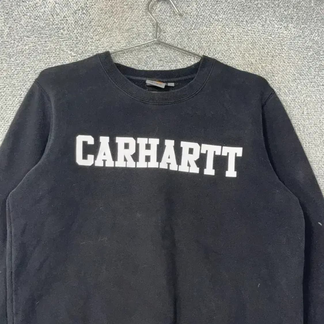 칼하트 스펠로고 맨투맨 S 상품이미지3