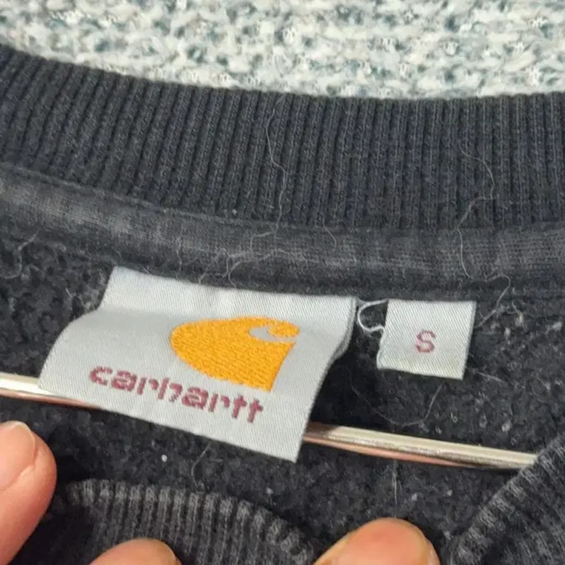 칼하트 스펠로고 맨투맨 S 상품이미지4