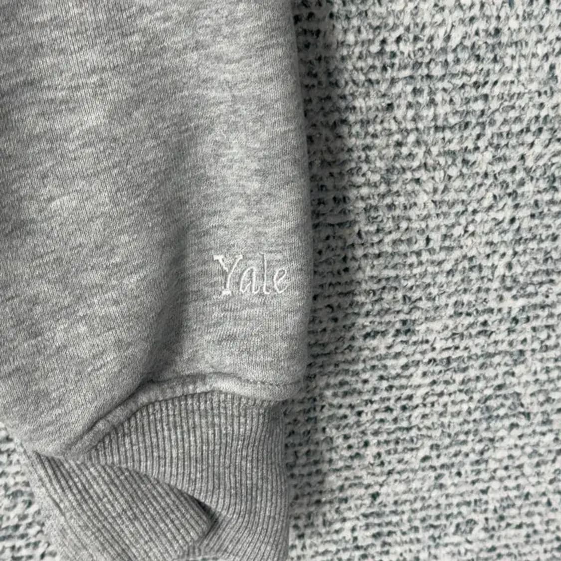 예일 빅로고 오버핏 후드티 M 상품이미지3