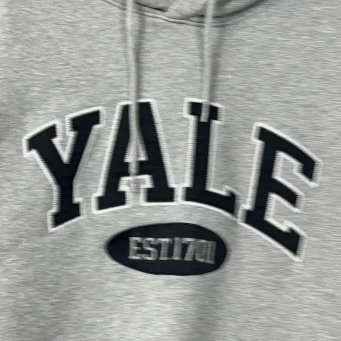 예일 빅로고 오버핏 후드티 M 상품이미지5