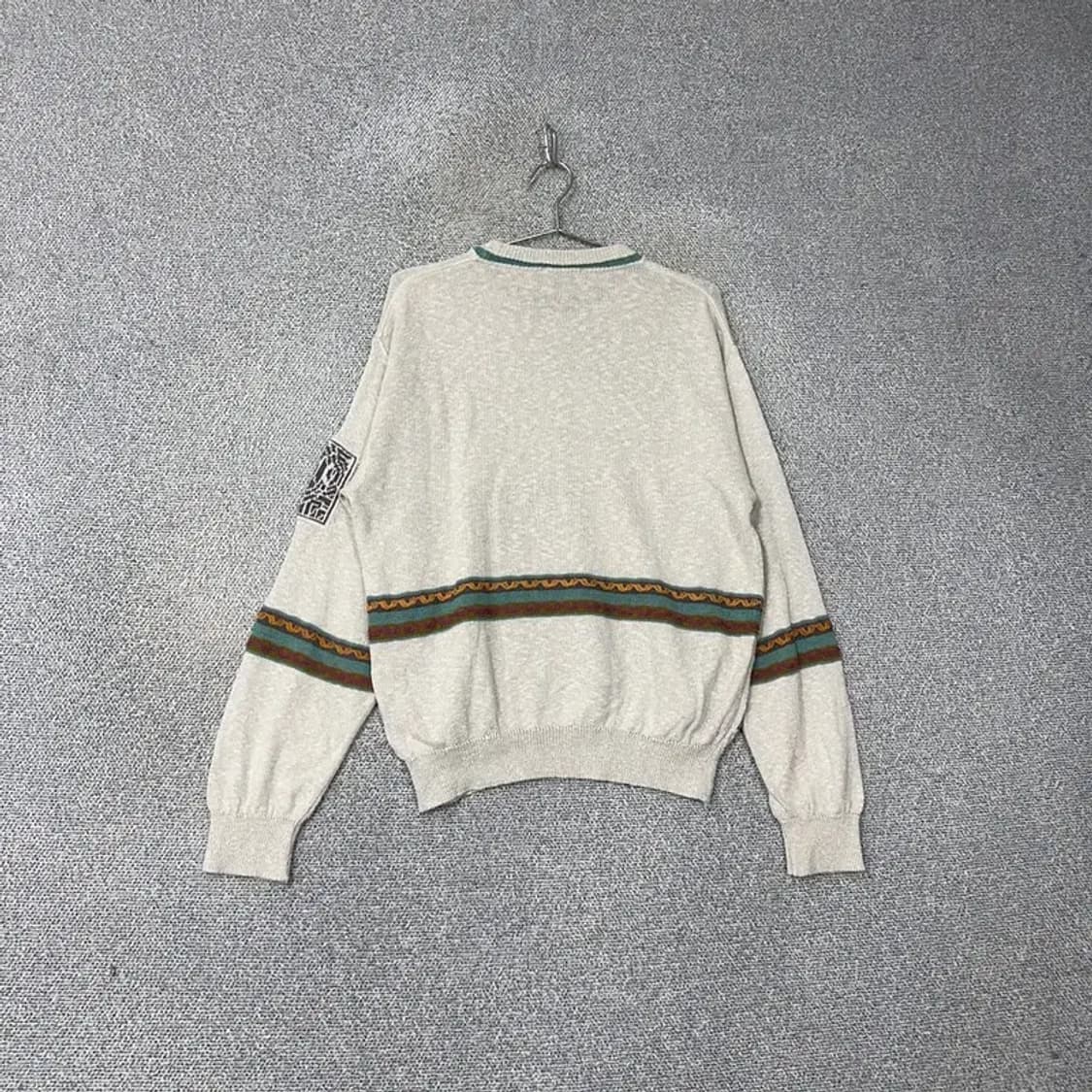 빈티지 패턴 올드스쿨 니트 상품이미지2