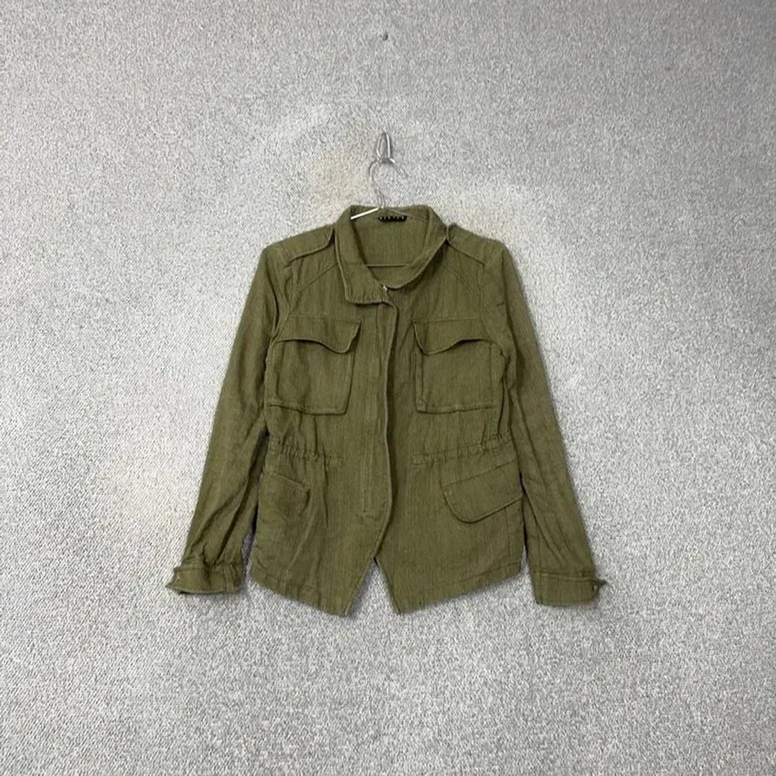 시슬리 빈티지 카키 포켓 자켓 42 상품이미지1