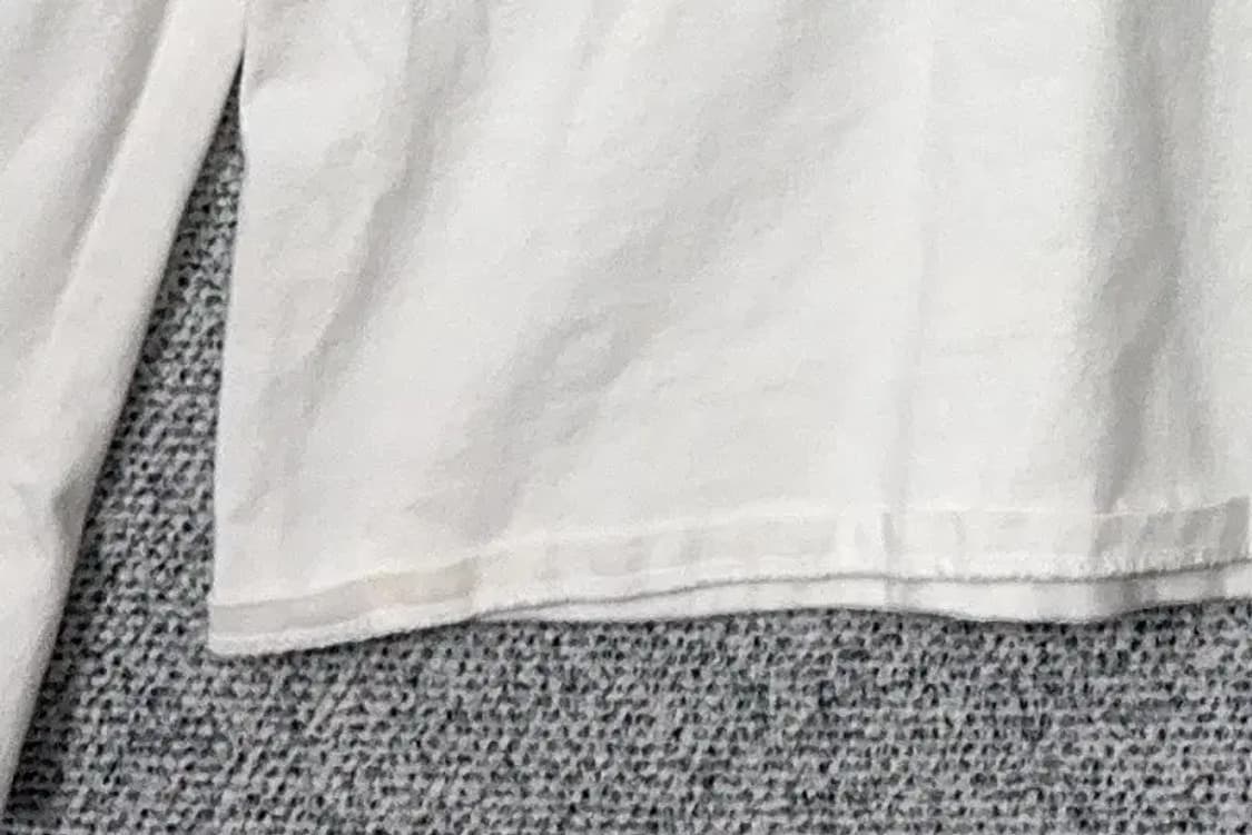 리바이스 프린팅 화이트 슬리브 긴팔티 L 상품이미지6