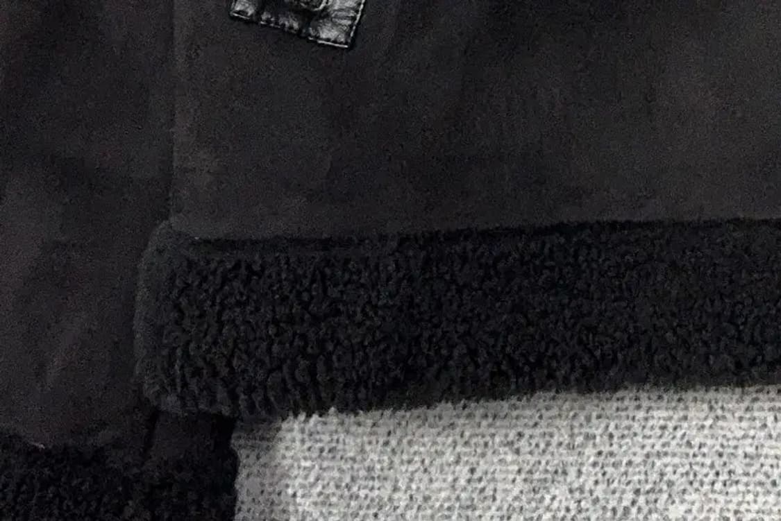 자라 블랙 여성 무스탕 자켓 XS 상품이미지6