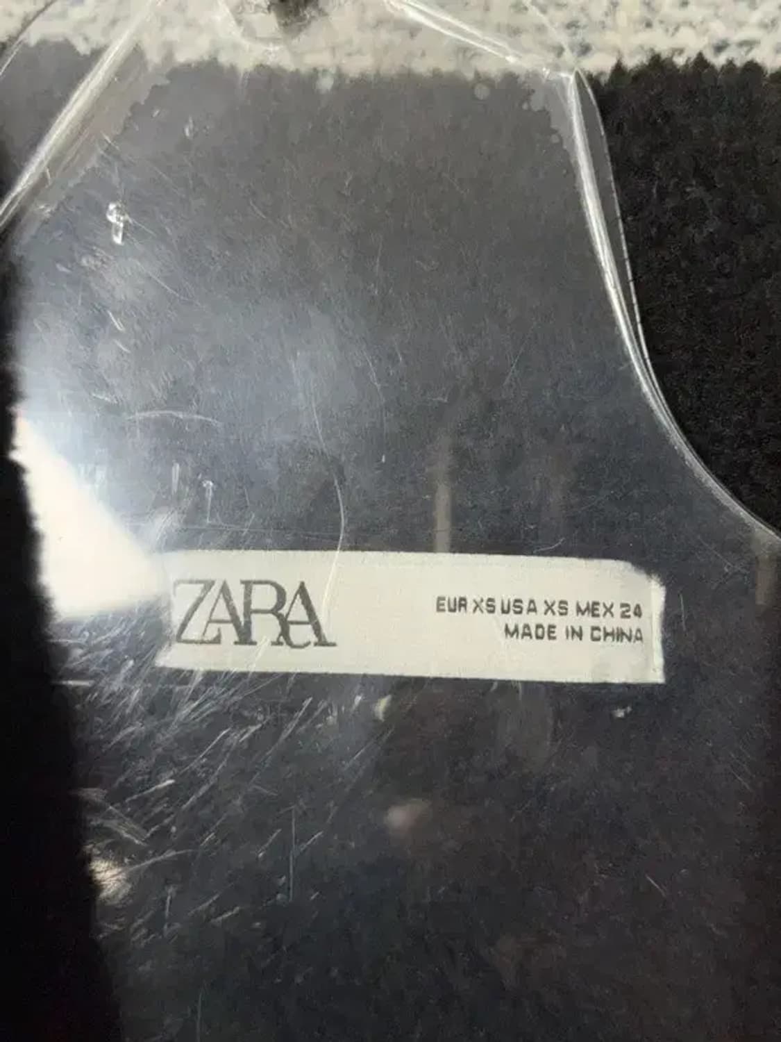 자라 블랙 여성 무스탕 자켓 XS 상품이미지7