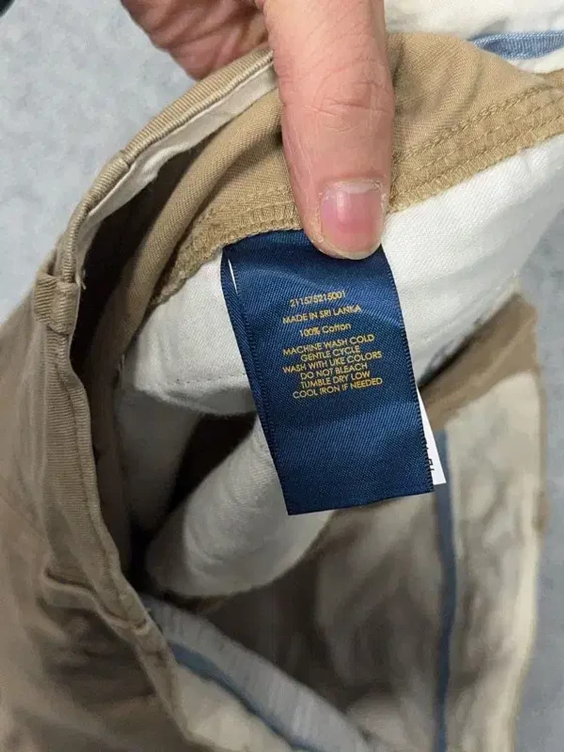 폴로 여성 캐주얼 치노팬츠 165/74A 상품이미지7