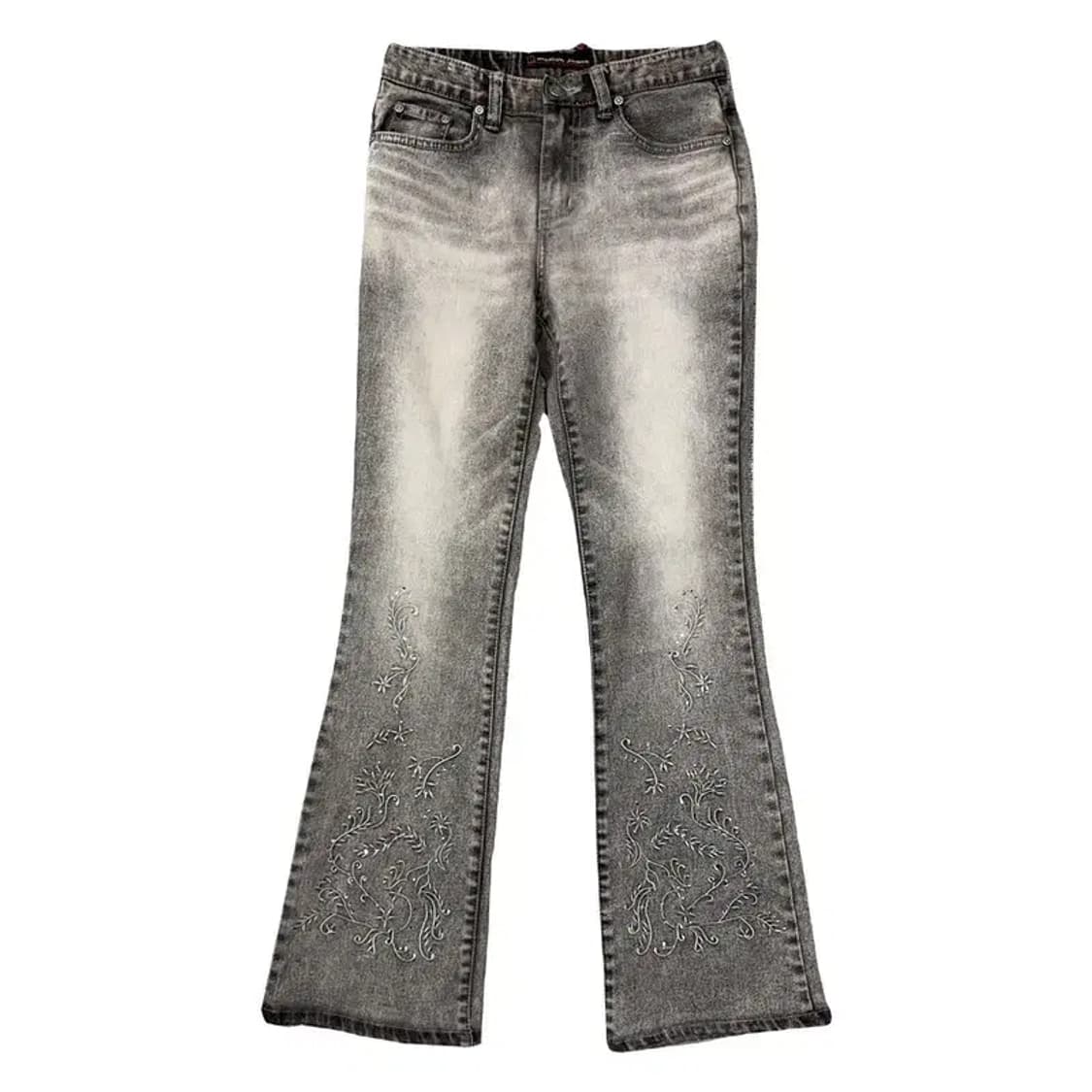 빈티지 흑청 워싱 부츠컷 데님팬츠 26 상품이미지1