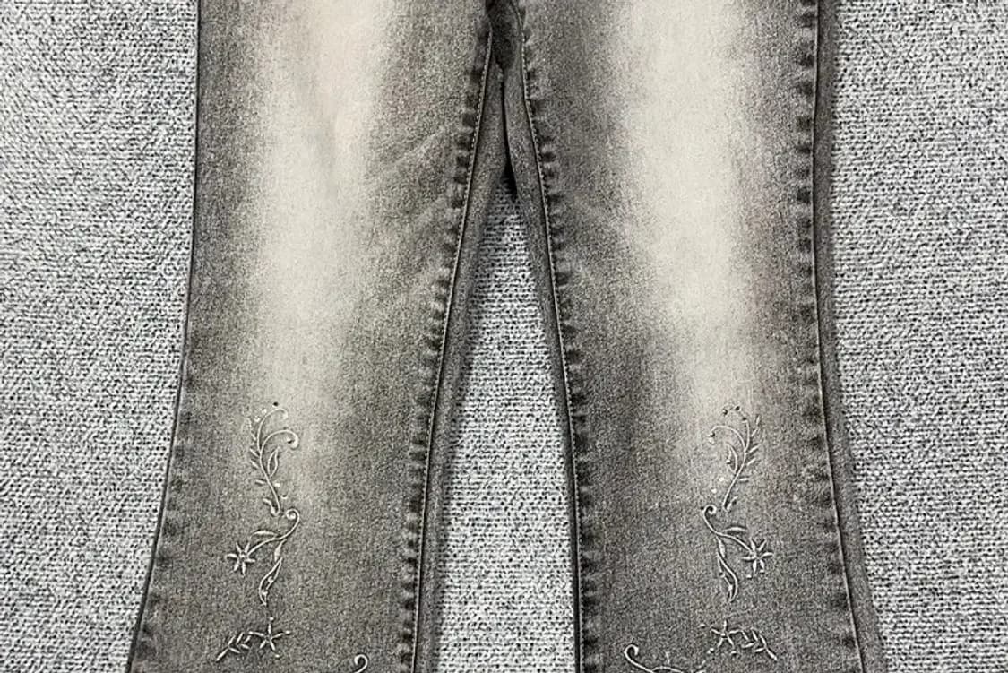 빈티지 흑청 워싱 부츠컷 데님팬츠 26 상품이미지4