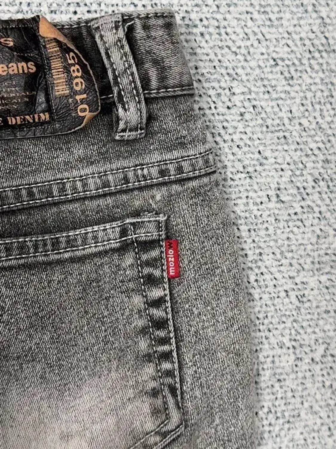 빈티지 흑청 워싱 부츠컷 데님팬츠 26 상품이미지7