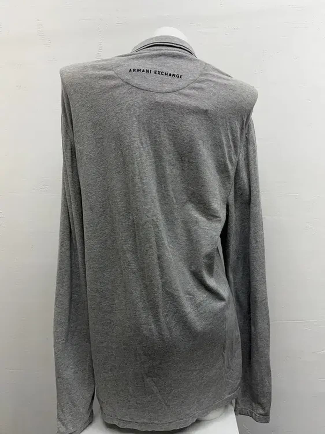 알마니익스체인지 그레이 카라 롱슬리브 L 상품이미지2