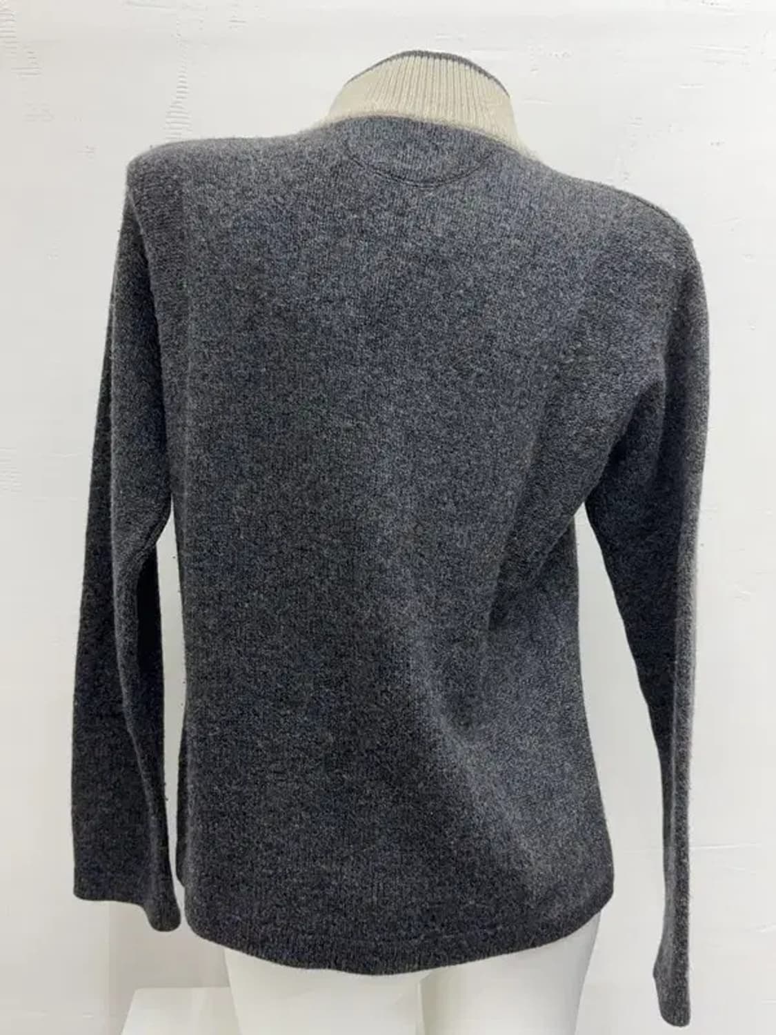 알마니 진스 그레이 니트 S 상품이미지2