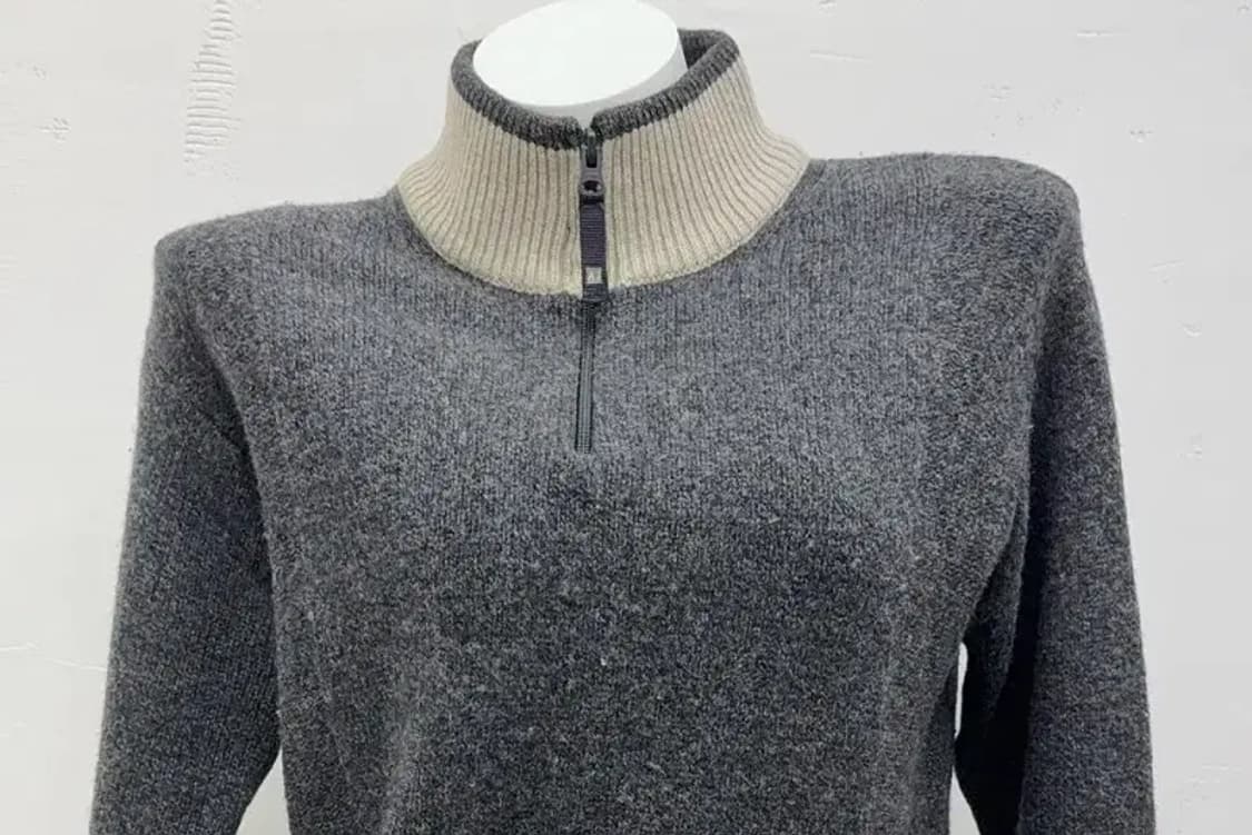 알마니 진스 그레이 니트 S 상품이미지3