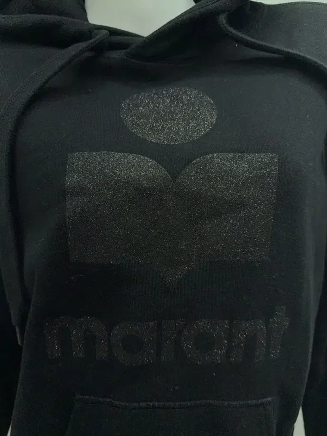 이자벨마랑 로고 프린팅 블랙 후드티 034 상품이미지10