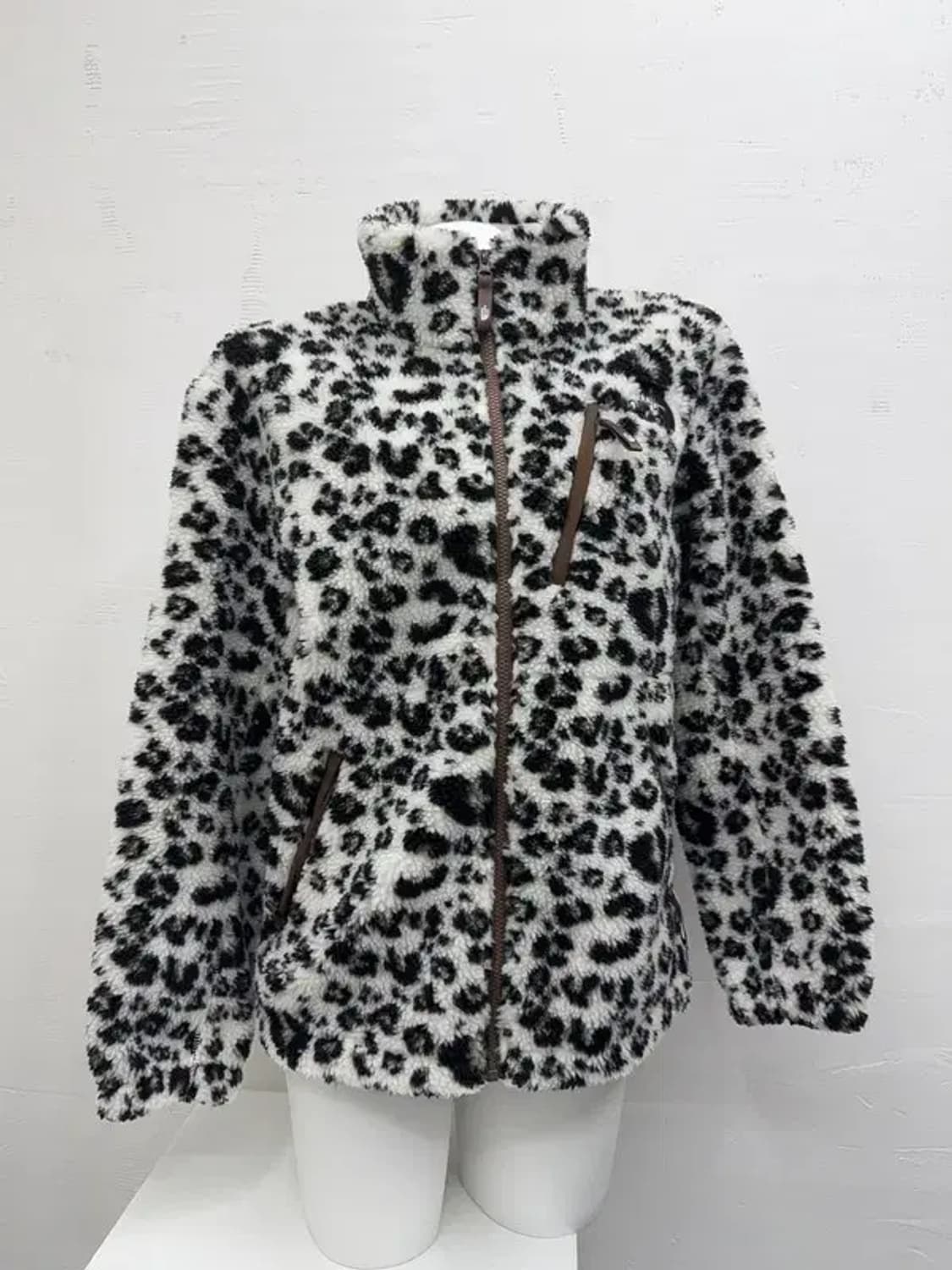 노스페이스 호피 뽀글이 집업 M/95 상품이미지1