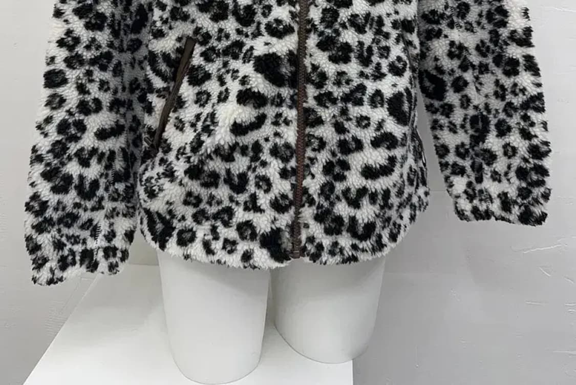 노스페이스 호피 뽀글이 집업 M/95 상품이미지4