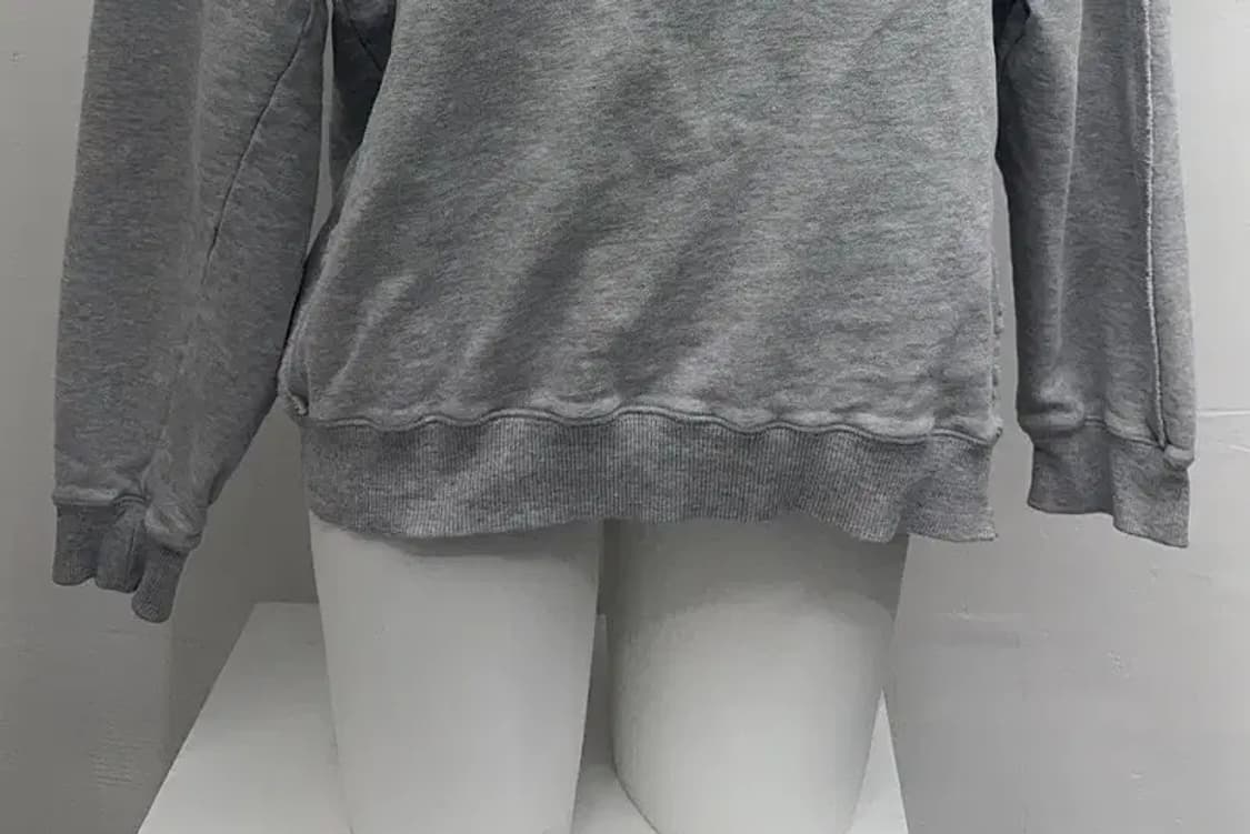 푸부 프린팅 그레이 맨투맨 L 상품이미지5