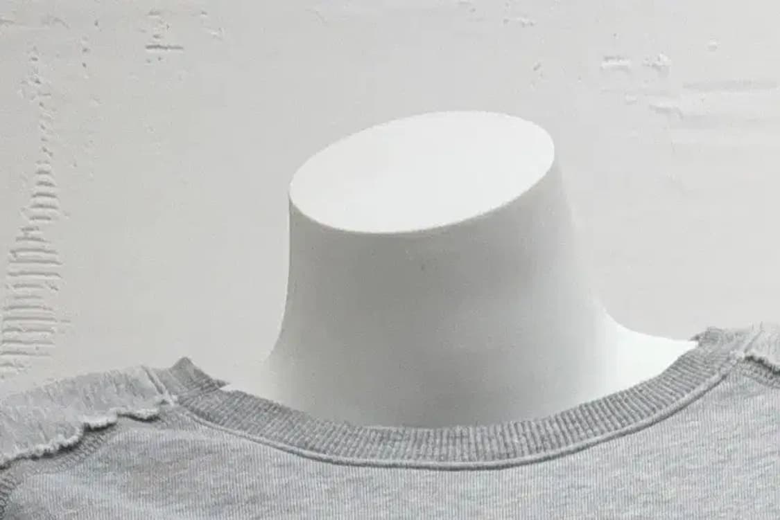 푸부 프린팅 그레이 맨투맨 L 상품이미지6