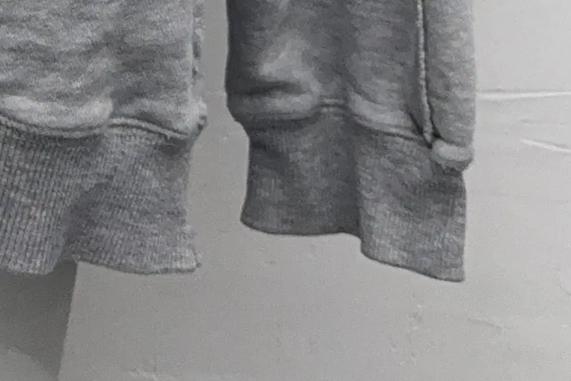 푸부 프린팅 그레이 맨투맨 L 상품이미지7