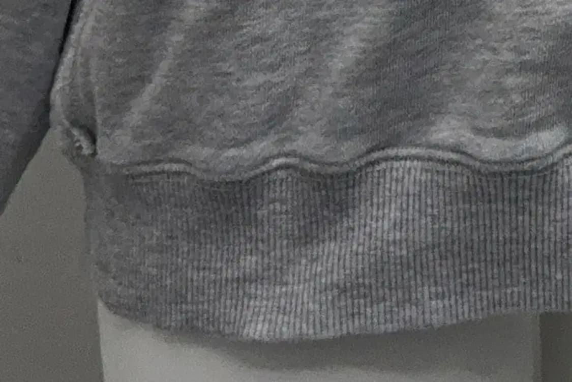 푸부 프린팅 그레이 맨투맨 L 상품이미지8