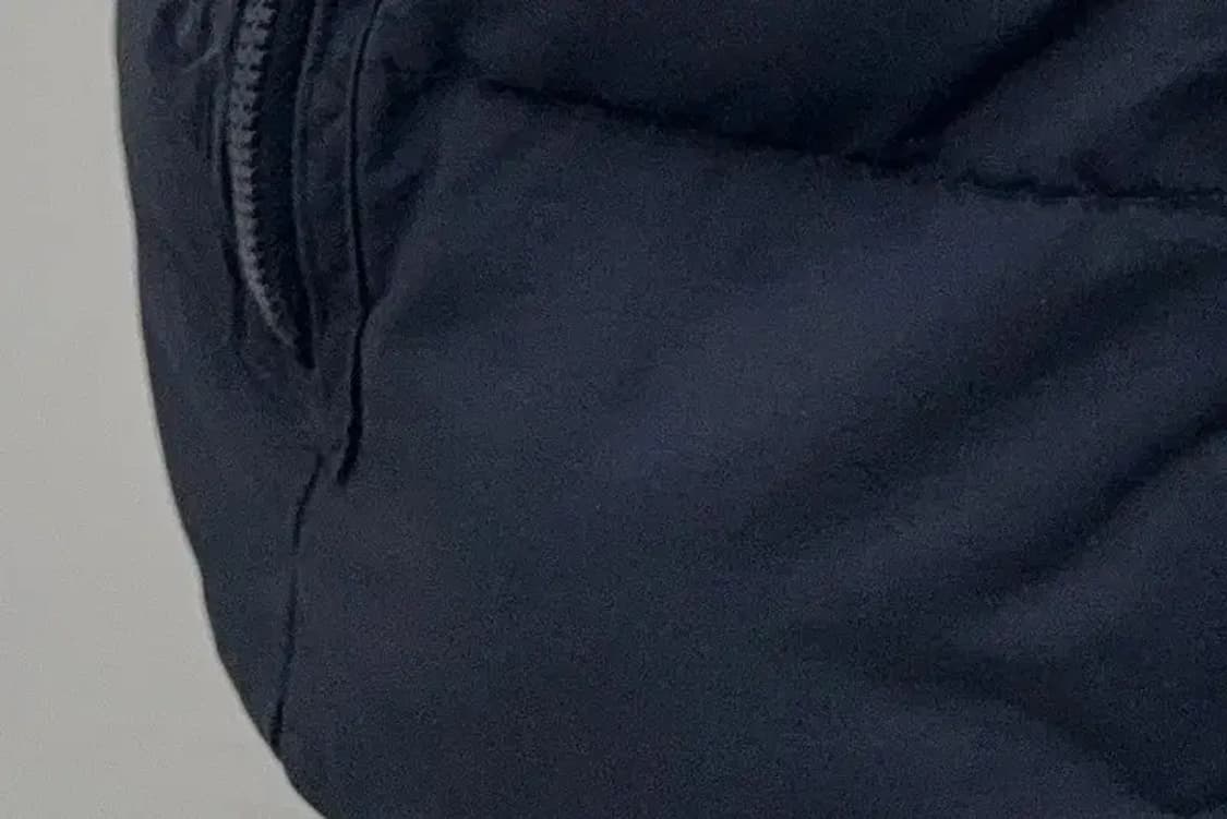 지프 자수 패치 네이비 패딩 조끼 M 상품이미지9