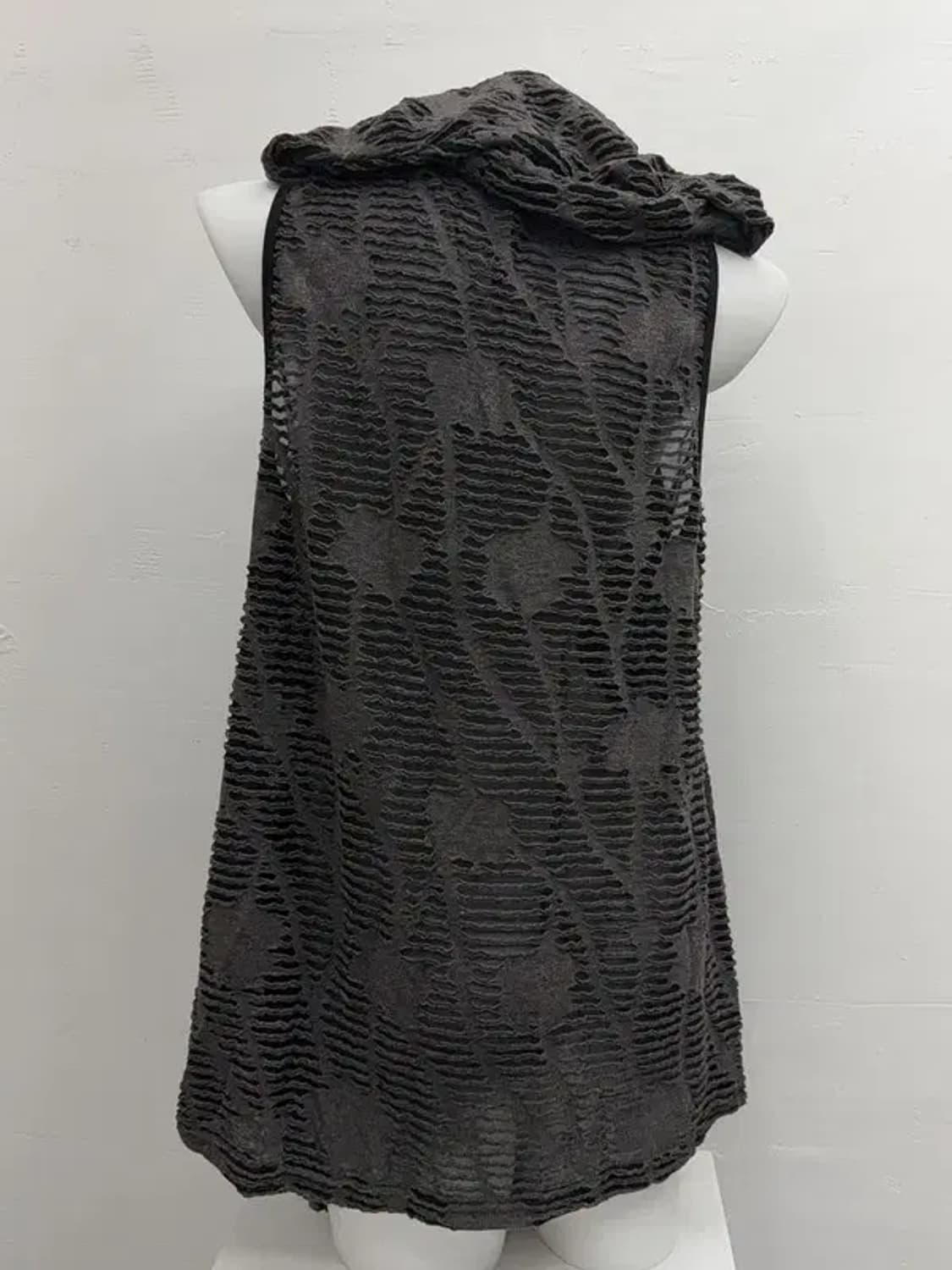 사선 절개 후드 나시 원피스 F 상품이미지2