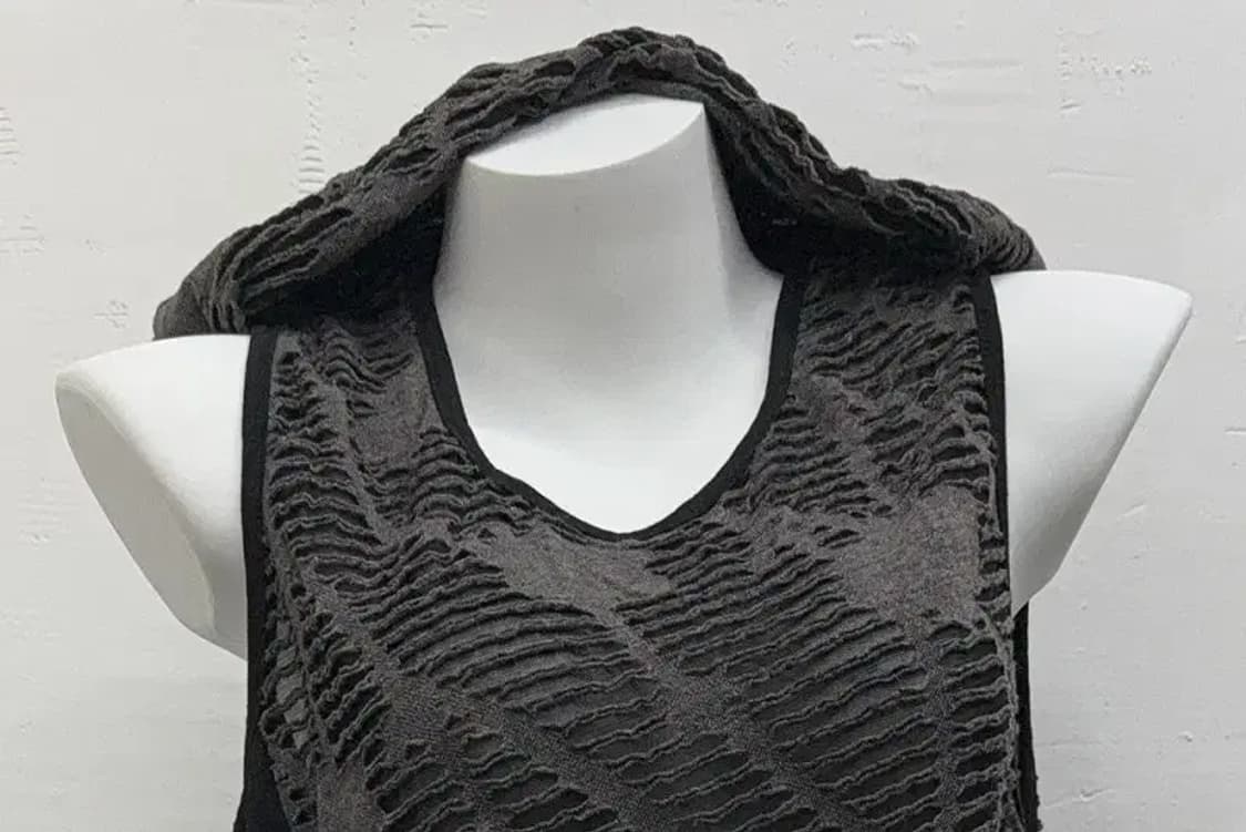 사선 절개 후드 나시 원피스 F 상품이미지3