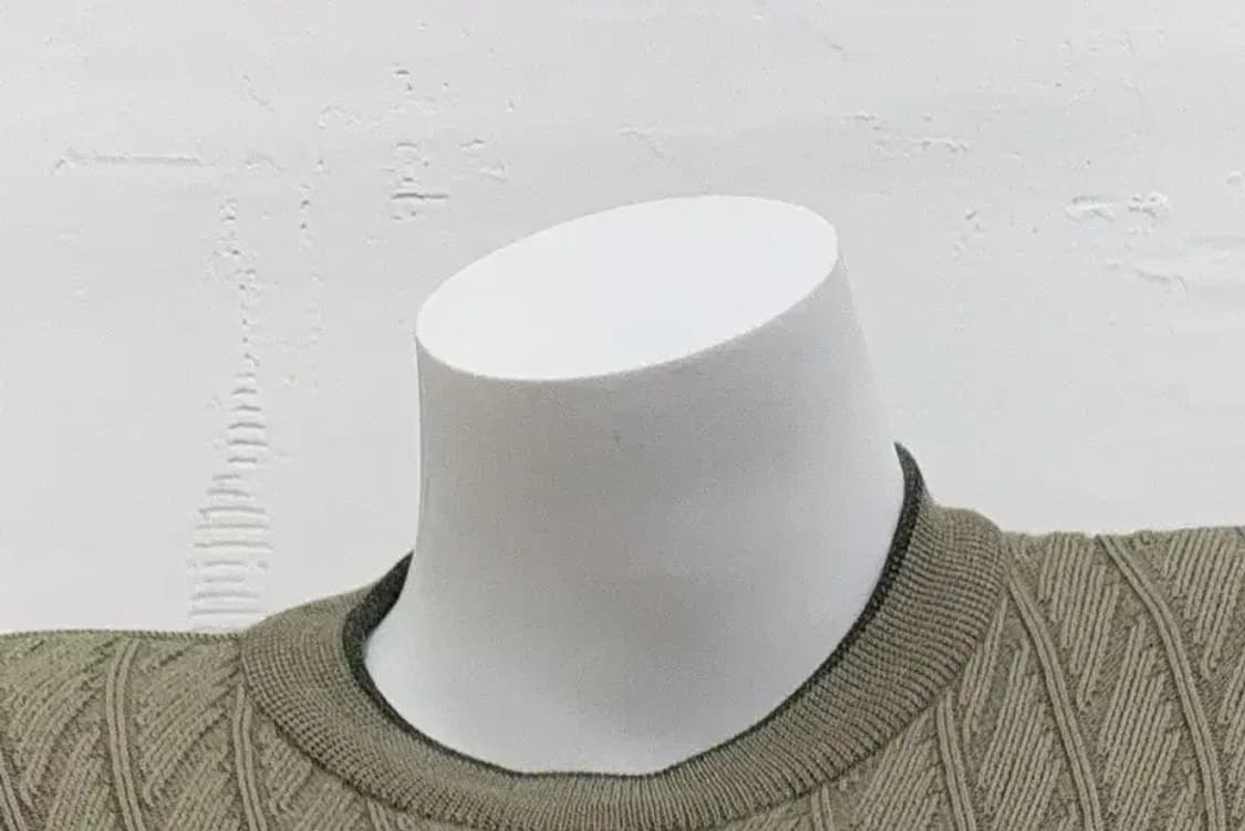 입생로랑 카키 체크 니트 105 상품이미지6